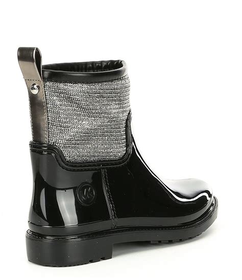 dillards michael kors rain boots